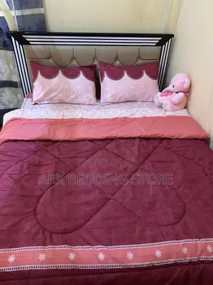 Maroon / Pink 4pc Duvet