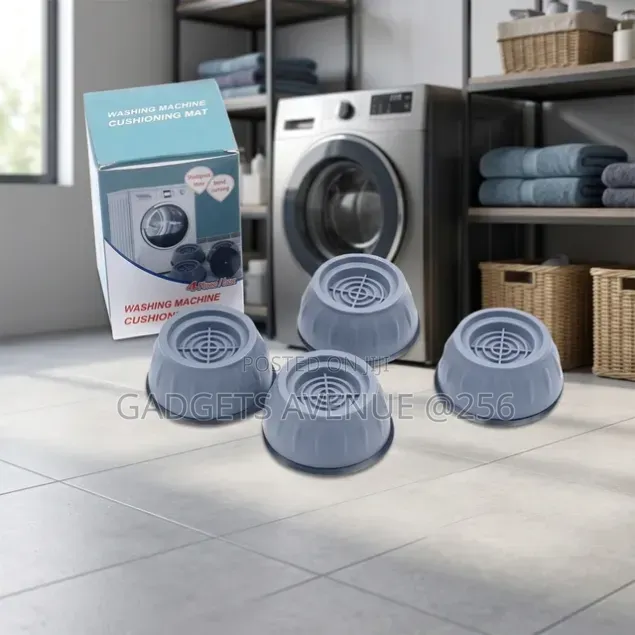Shock Pads 4pcsanti-Vibration Rubber Feet Stabilize Washing Machines