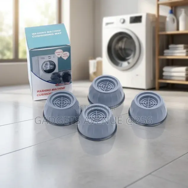 Shock Pads 4pcsanti-Vibration Rubber Feet Stabilize Washing Machines