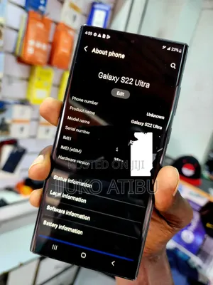 Samsung Galaxy S22 Ultra 5G 128 GB Black
