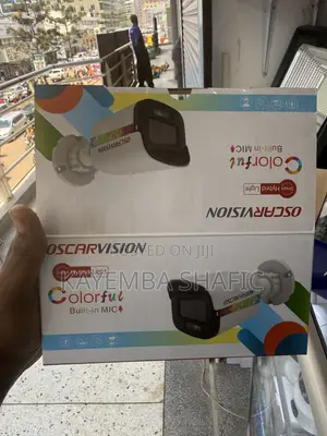 Oscarvision Smart Hybrid Light Security Camera With Built-in MIC