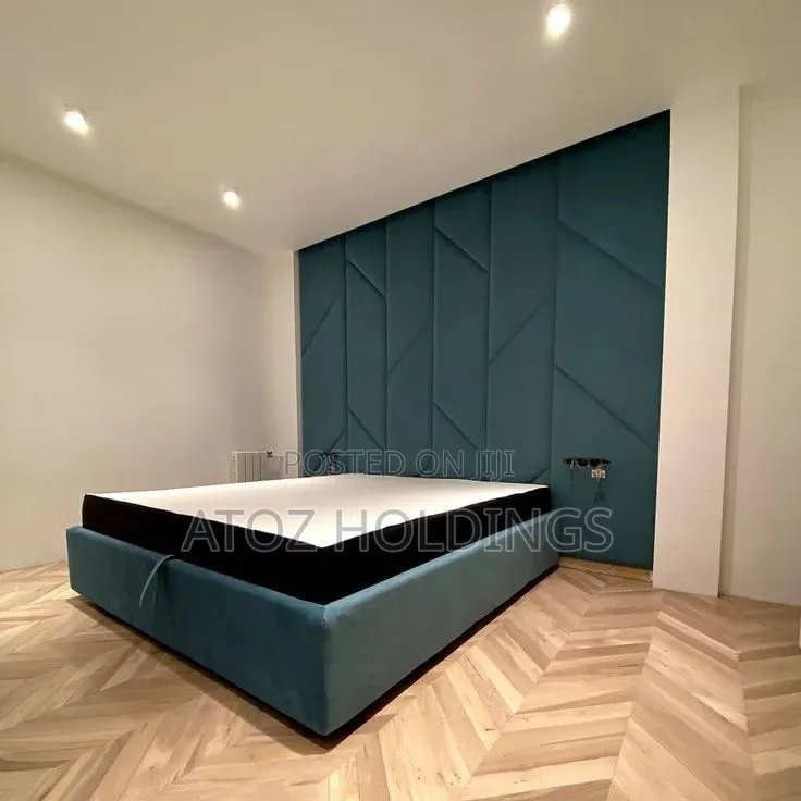 Beds/Full Wall Panel Headboard Beds in Any Colour From 2,500,000/-