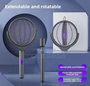 Rechargeable Electric Mosquito Swatter Racket