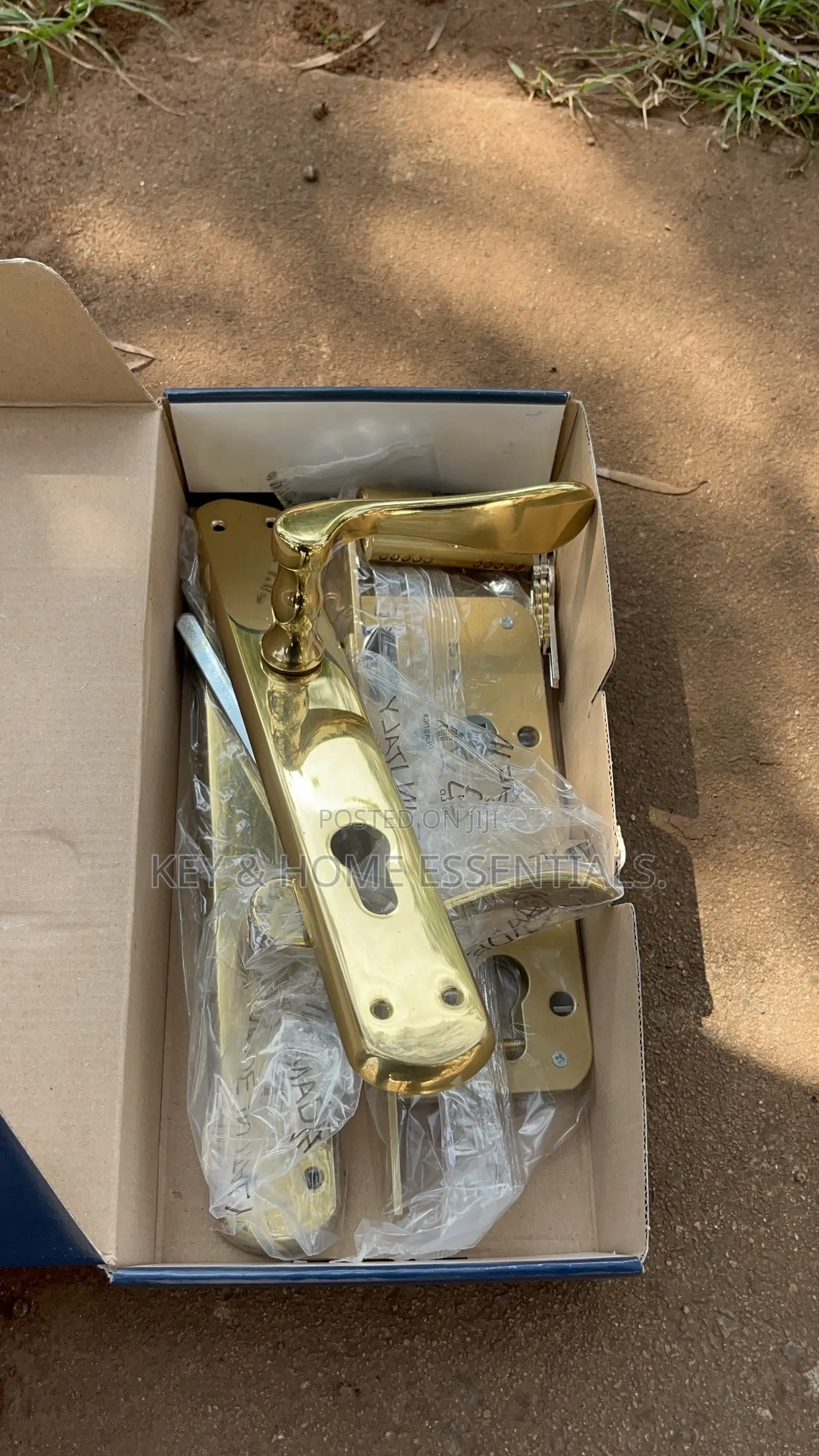 ORLANDO Made in Italy Door Lock Set – Gold