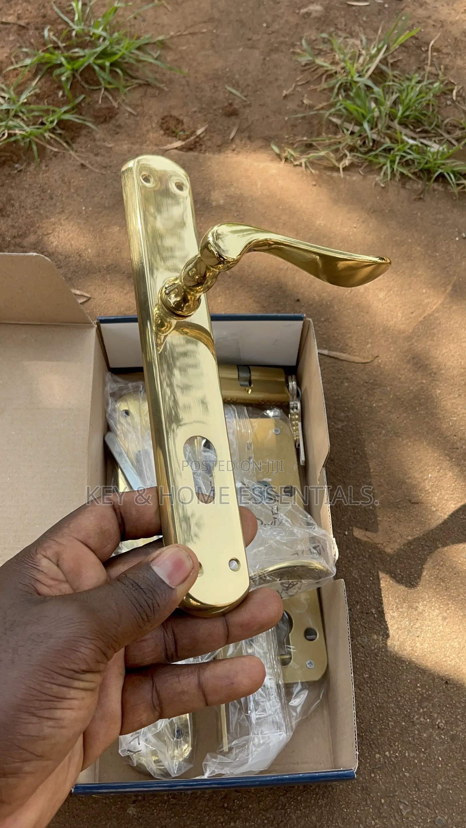 ORLANDO Made in Italy Door Lock Set – Gold