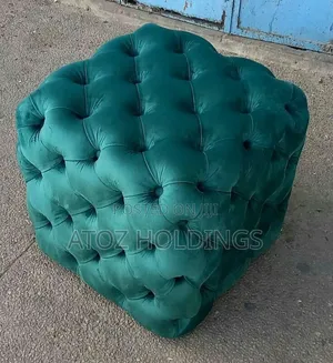 Ottoman Poufs/Fully Tufted Ottoman Poufs in All Colours From 250,000/-