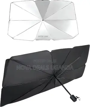 Green Lion Car Windshield Umbrella, UV Protection, Light Weight
