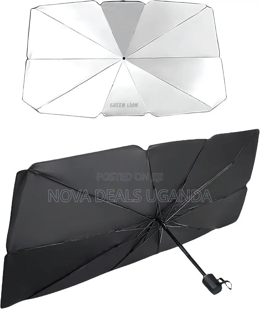 Green Lion Car Windshield Umbrella, UV Protection, Light Weight