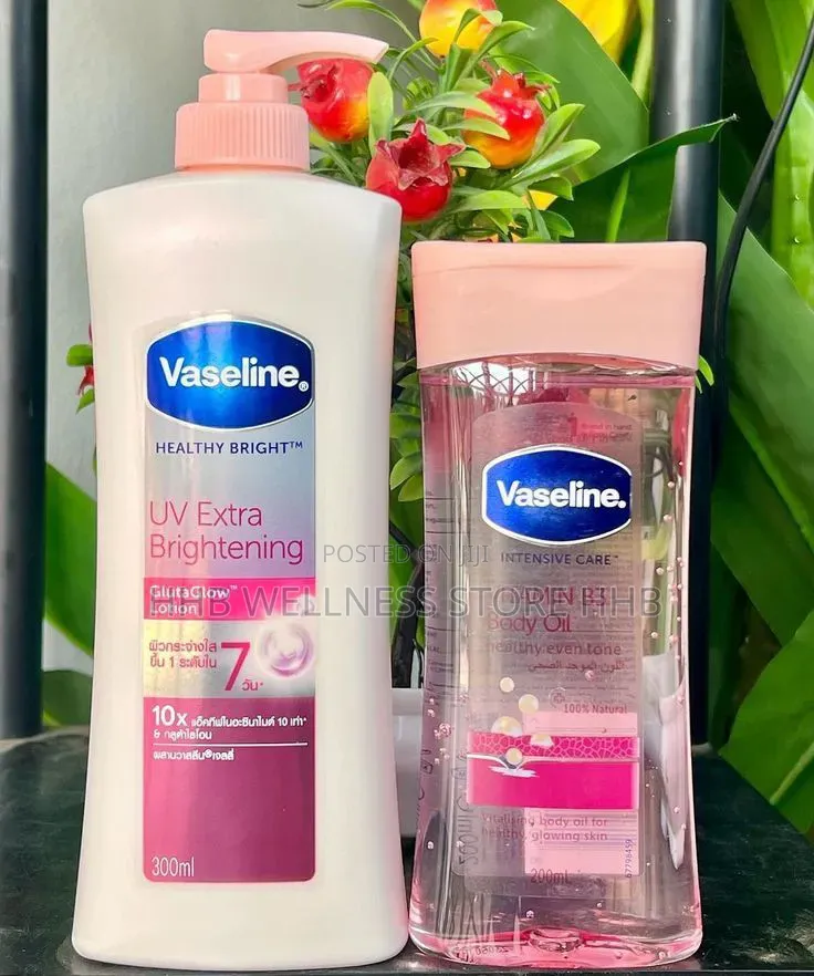 Vaseline Pink Oil+ Lotion