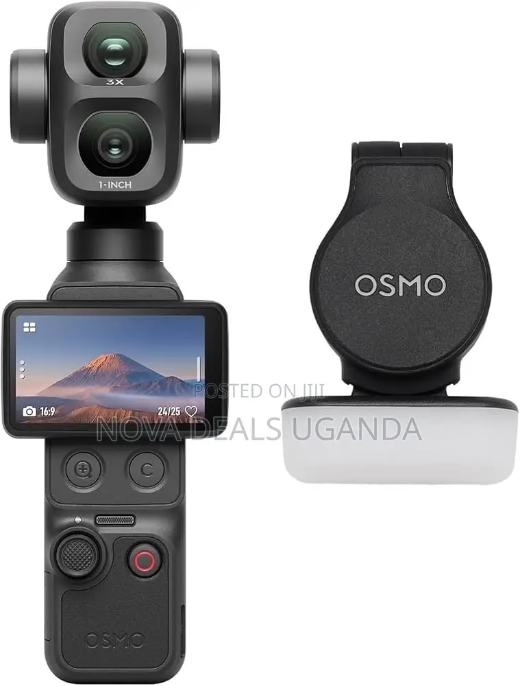 DJI Osmo Pocket 4P Standard Combo Gimbal Camera, Black