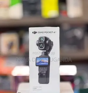 DJI Osmo Pocket 4P Standard Combo Gimbal Camera, Black