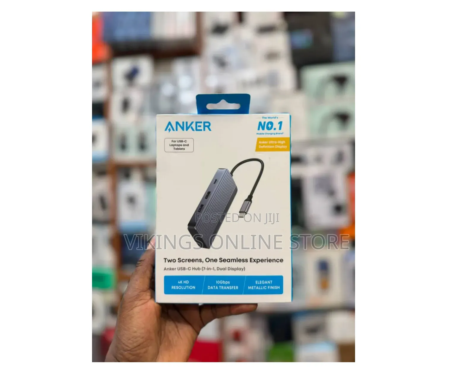 Anker 7-in-1 USB-C Hub (Dual Display)