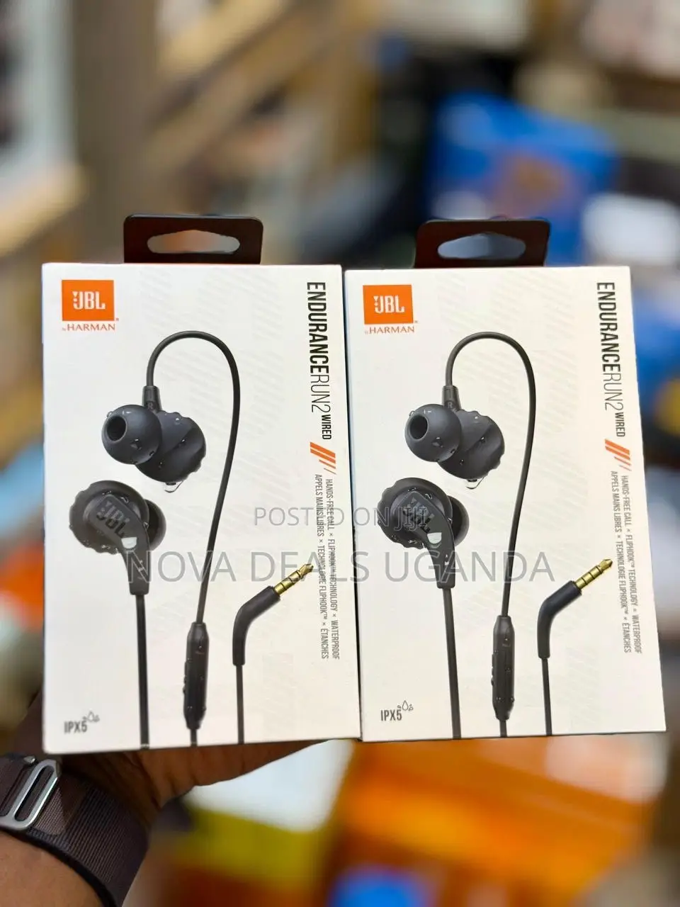 JBL Endurance Run 2 Waterproof Wired Sports in-Ear Headphones
