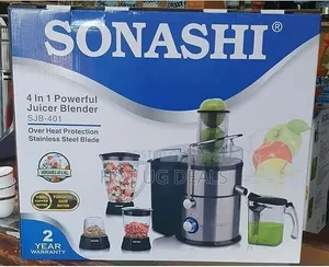 Sonashi 4-in-1 Powerful Juicer Blender 1.5 Litre – SJB-401N