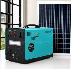 1000W Portable Solar Generator Kit – Complete Off-Grid Power Solution