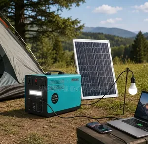 1000W Portable Solar Generator Kit – Complete Off-Grid Power Solution