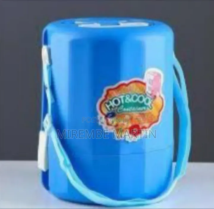 Hot Cool Insulated Food Container With Strap