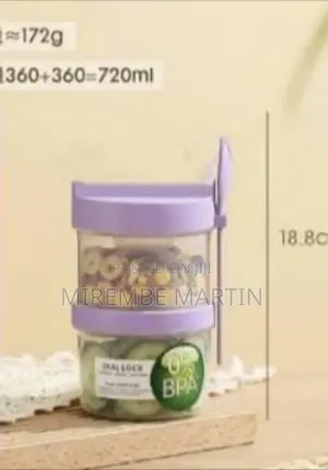 Portable Multi-Compartment Food Container