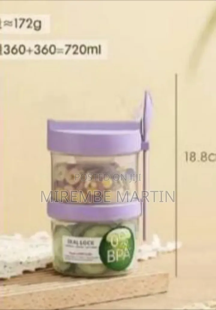 Portable Multi-Compartment Food Container