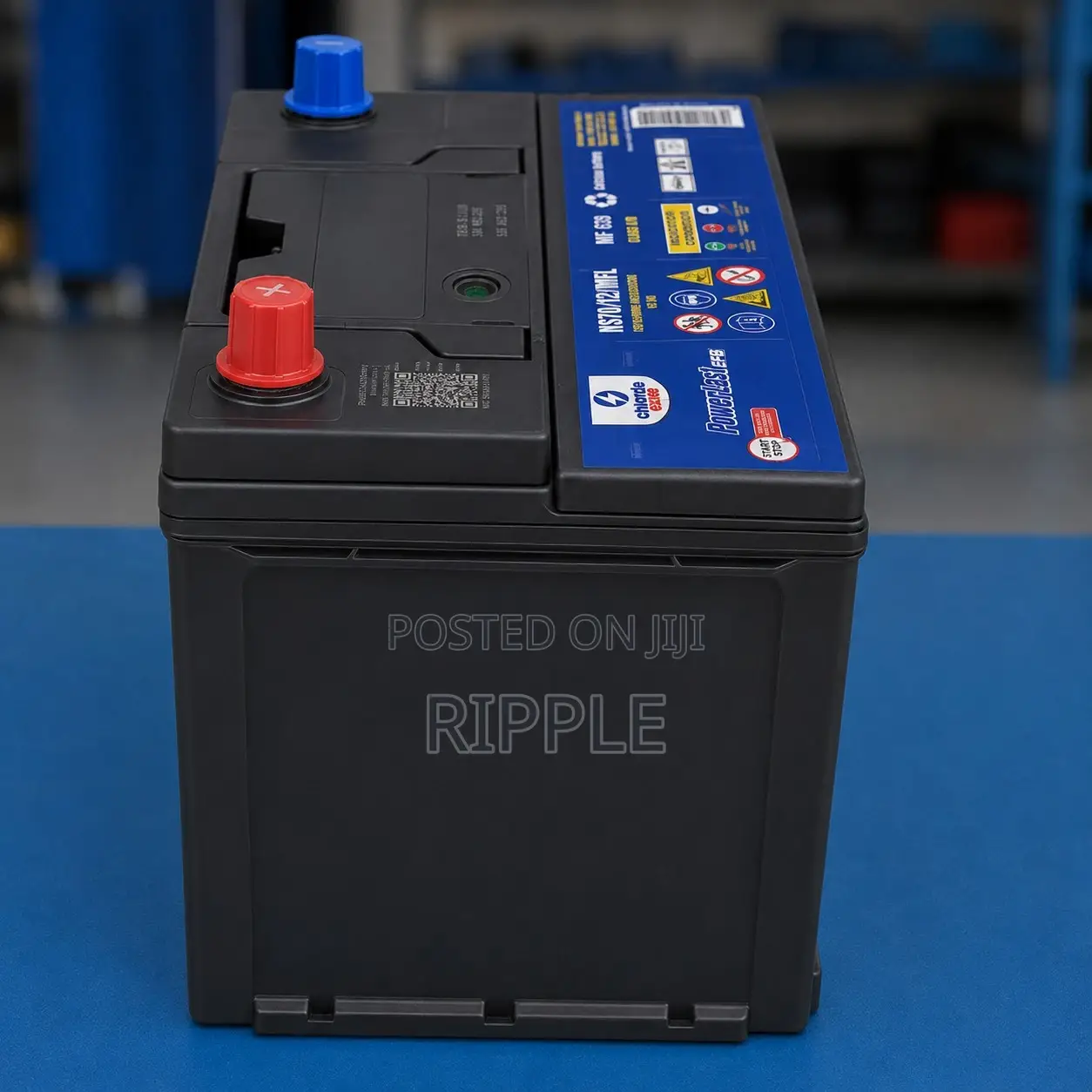 70Ah Chloride Exide PowerLast NS70MF EFB 520CCA Start-Stop Battery 12V