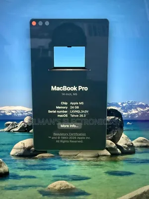 Laptop Apple MacBook Pro 2025 M5 24GB Apple M5 SSD 1T