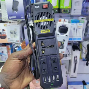 200W Car Power Inverter DC 12v to AC 220v
