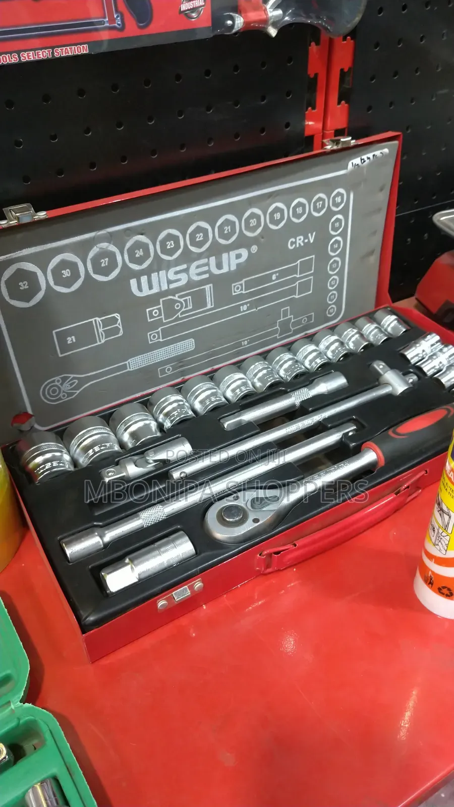 10-32mm Heavy-Duty CRV Material Bidirectional Quick Release Socket Set