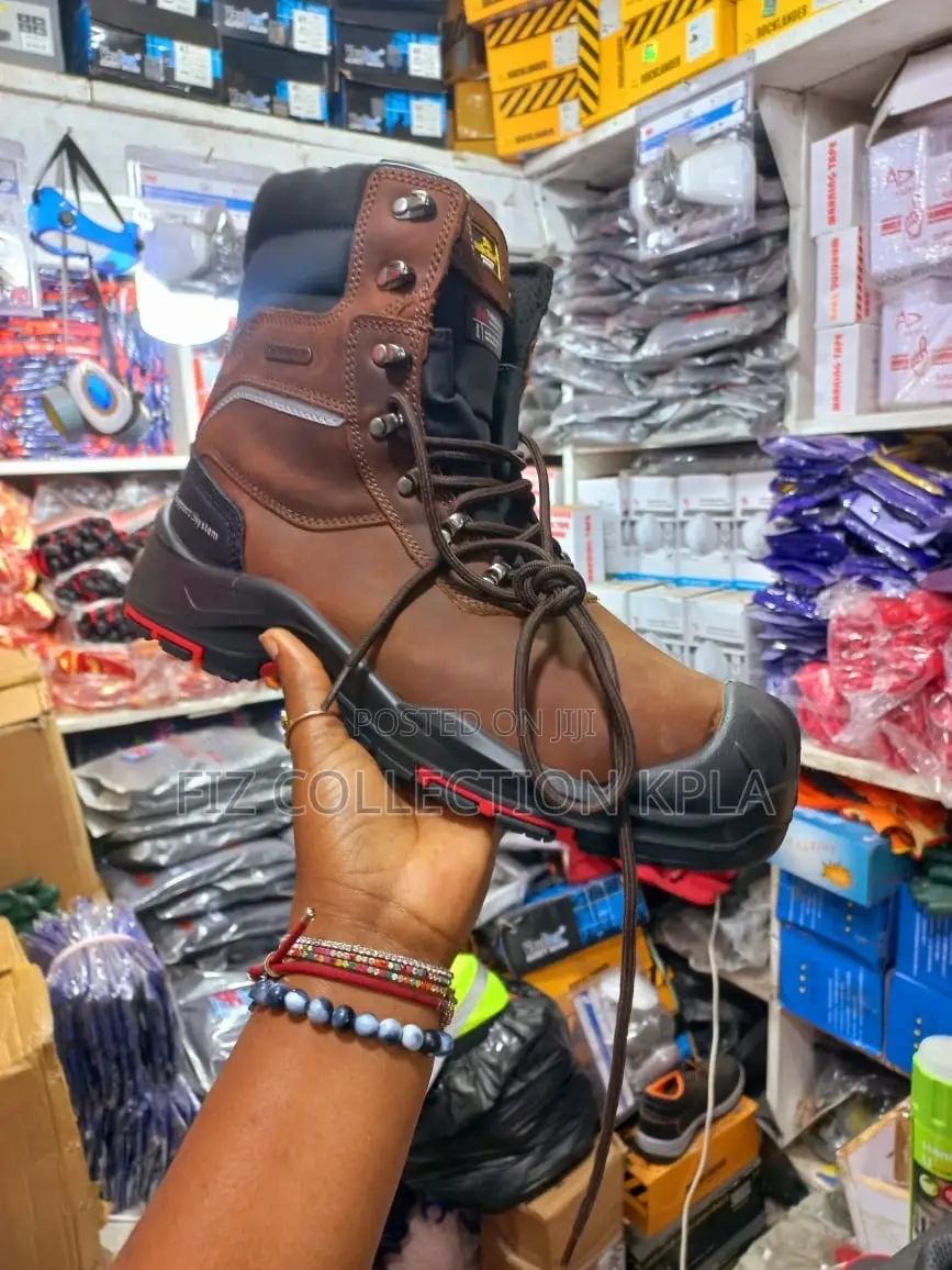 Original Safetoe H-9552 Waterproof Cow Leather Safety Boots
