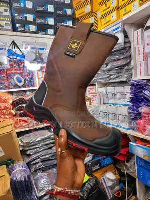 Original Safetoe H-9437 S3 Brown Leather Rigger Safety Boots