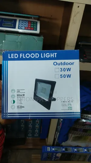 Black LED Floodlight 30 Watts