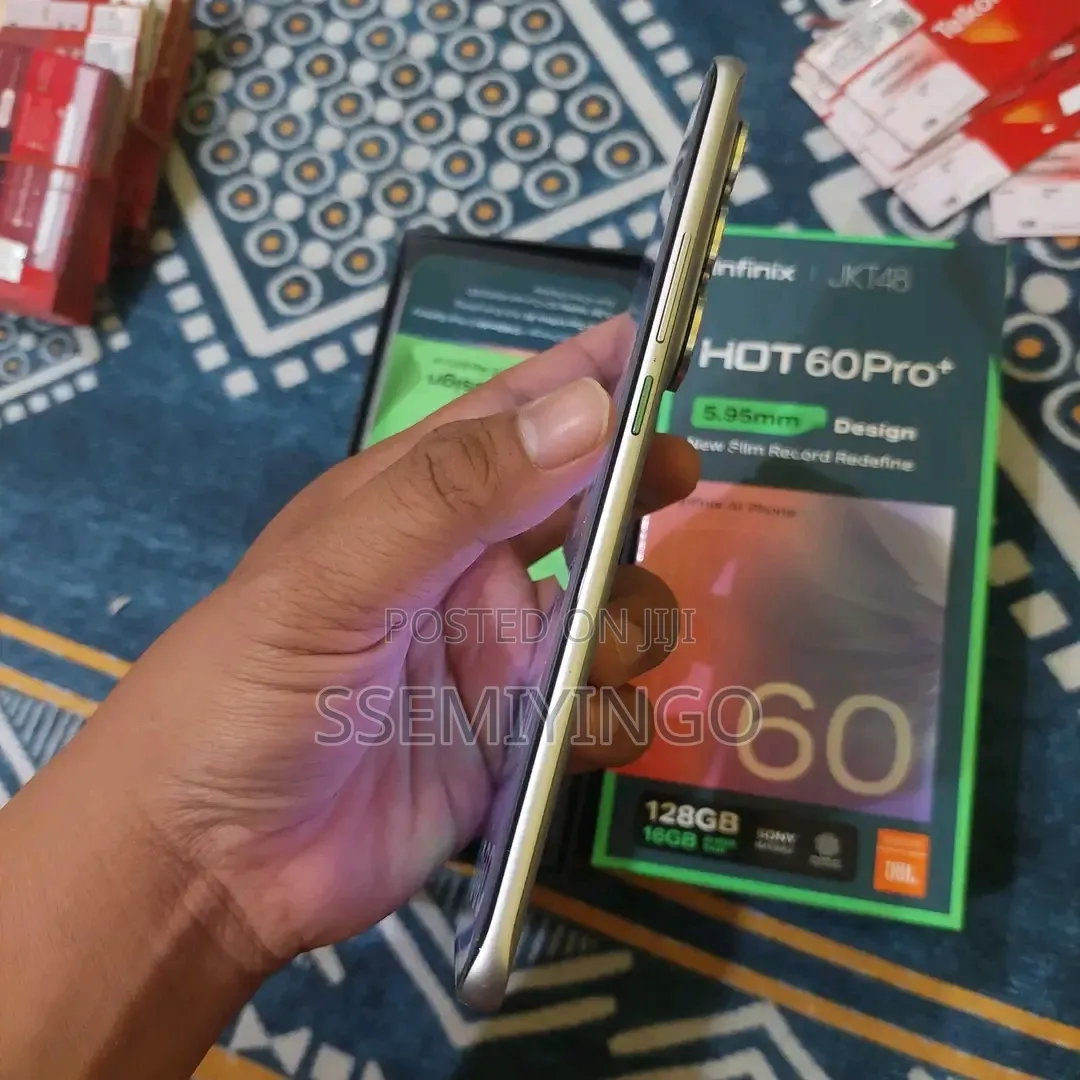 New Infinix Hot 60 Pro+ 256 GB Rose Gold