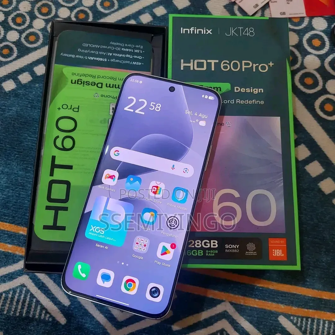 New Infinix Hot 60 Pro+ 256 GB Rose Gold