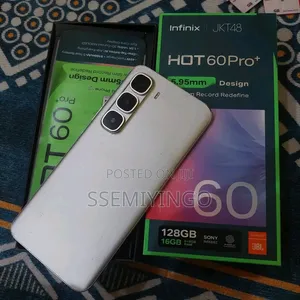 New Infinix Hot 60 Pro+ 256 GB Rose Gold