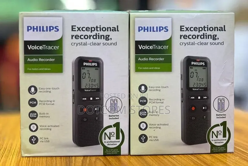 Philips Dvt1170 Voicetracer, Audio Recorder