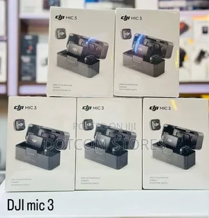 Dji Mic 3 (2 TX + 1 RX + Charging Case)
