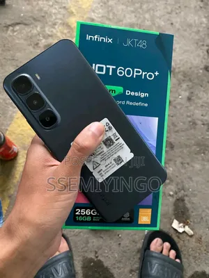 New Infinix Hot 60 Pro+ 256 GB Black