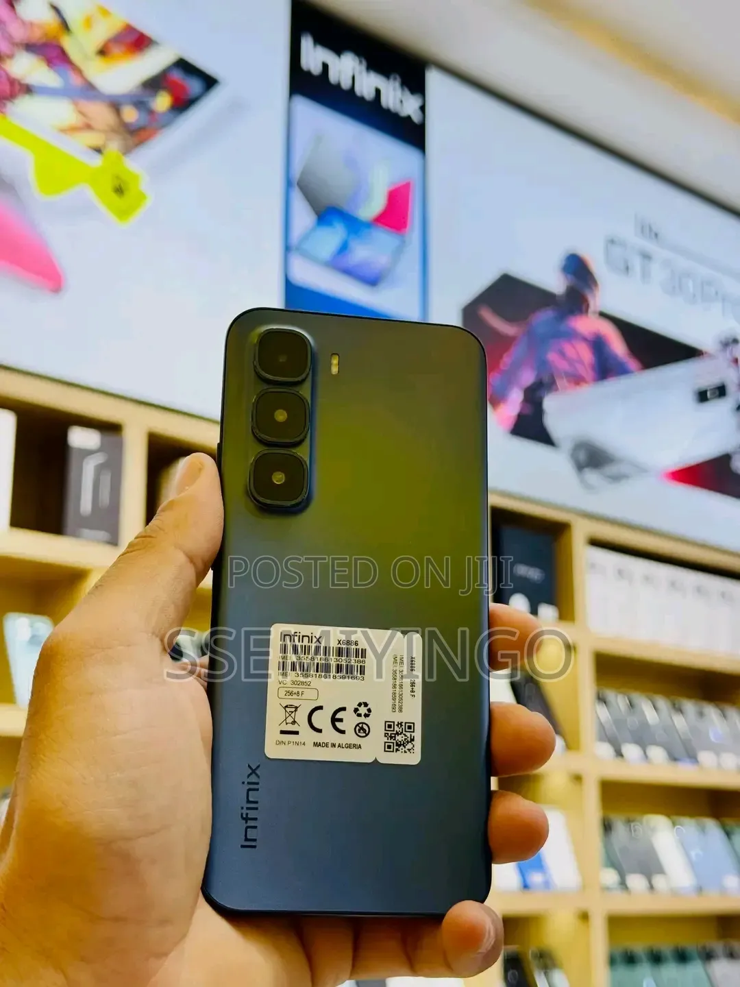 New Infinix Hot 60 Pro+ 256 GB Black