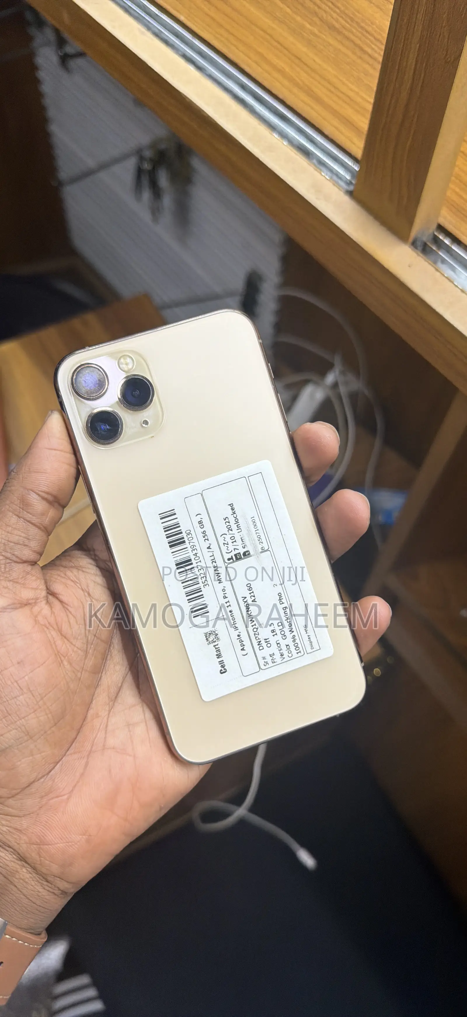 Apple iPhone 11 Pro 256 GB Gold