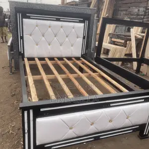 4by6 Black Frame Bed