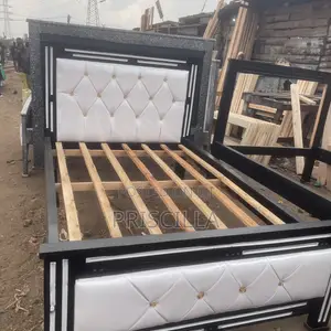 4by6 Black Frame Bed