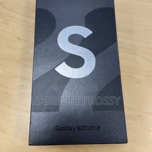 New Samsung Galaxy S22 Ultra 256 GB Black