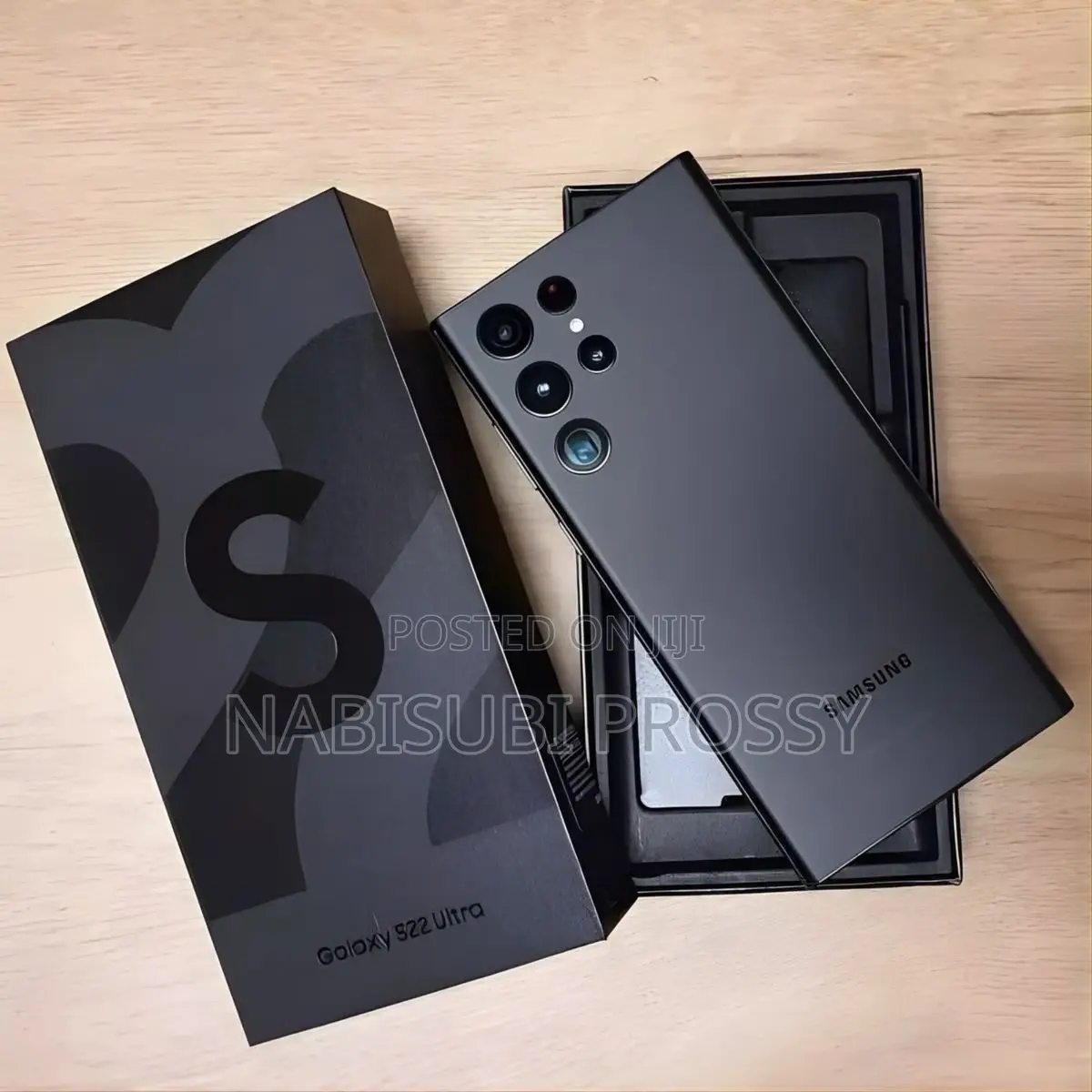 New Samsung Galaxy S22 Ultra 256 GB Black