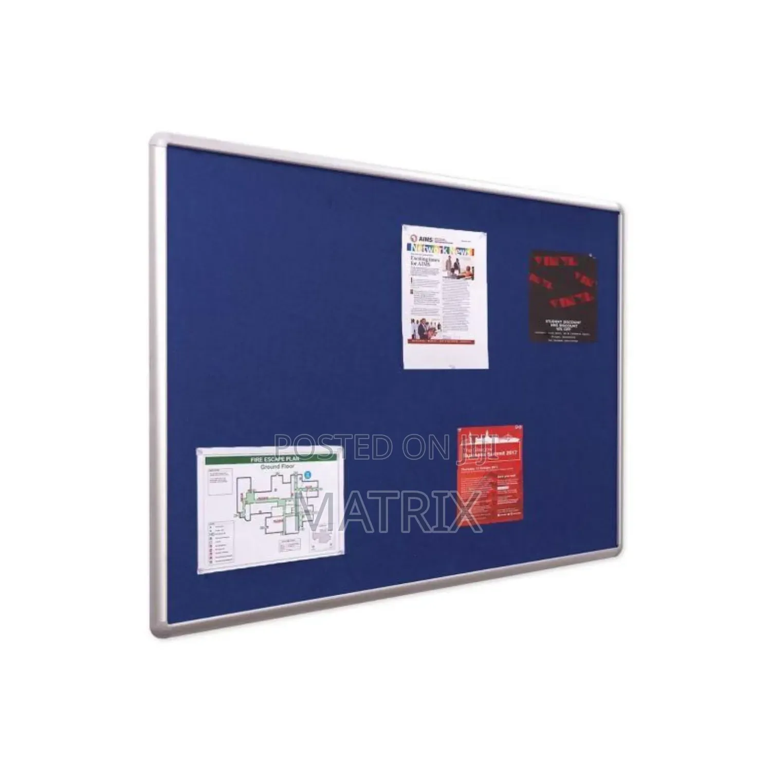 Notice Board 50cmx70cm With Free Push Pins
