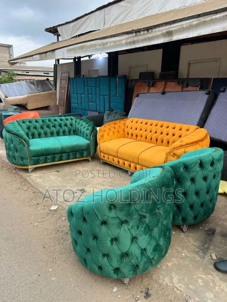 Sofas/7 Seaters Modified Chesterfield Sofas in Any Colour 2,400,000/-