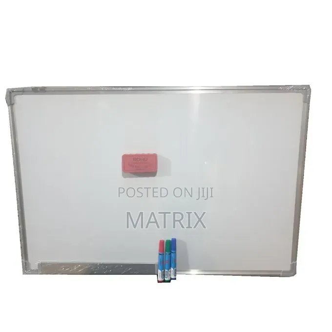 60x90cm Magnetic Wall Mount WhiteBoard With 3 Markers Eraser