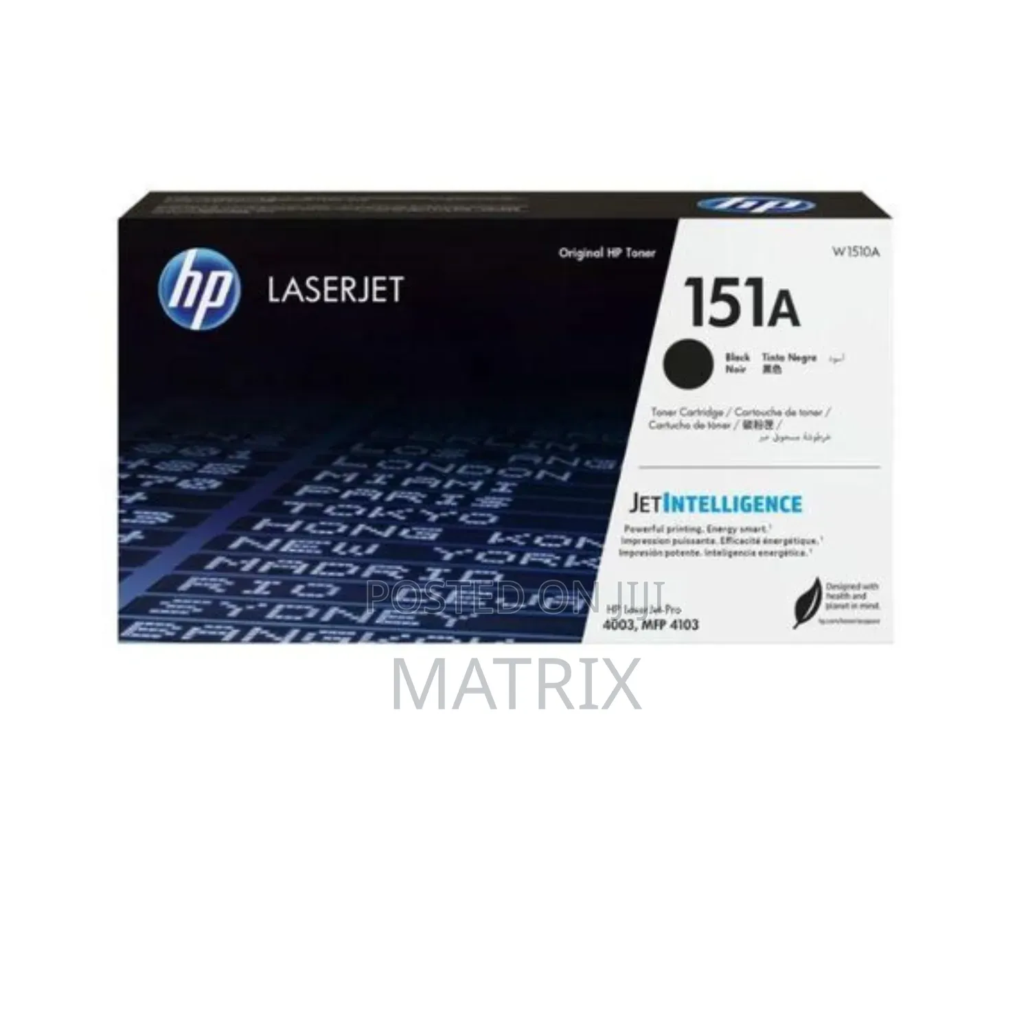 HP 151A Black Original LaserJet Toner Cartridge(W1510A)