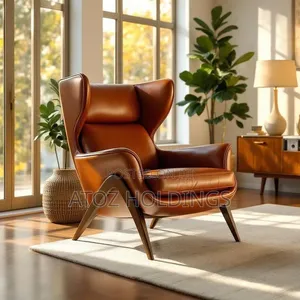 Sofas/Victoria Leather Winged Sofa Couches in Any Colour 600,000/-
