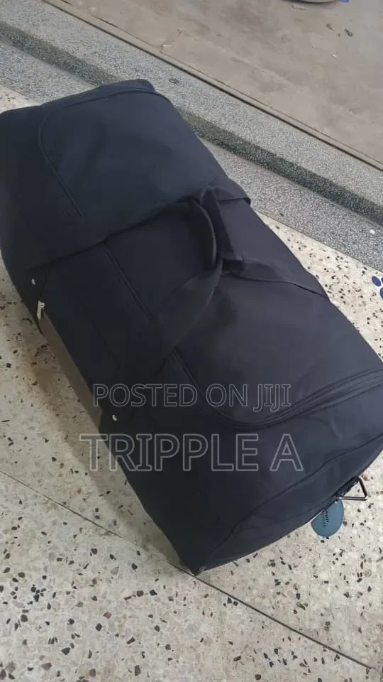 Durable Black Tote Bag