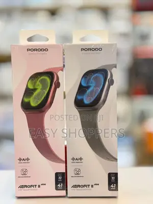 Porodo Aerofit II Mini Smartwatch 1.75-Inch Display 11 Series 41mm