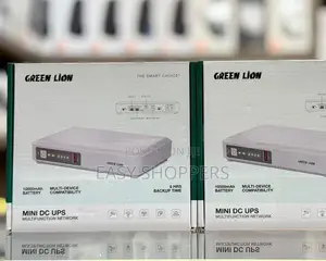 Green Lion Mini DC UPS 10,000mAh Battery and 24W Output Routers